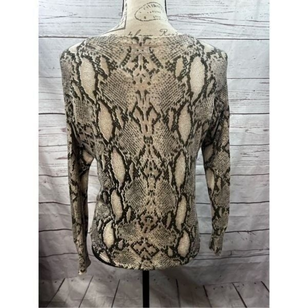 Olivaceous Medium Snake Skin Patterned Light Weig… - image 6